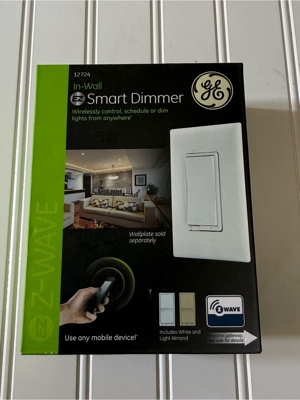 GE EZ Z-Wave Smart Light Switch NEW